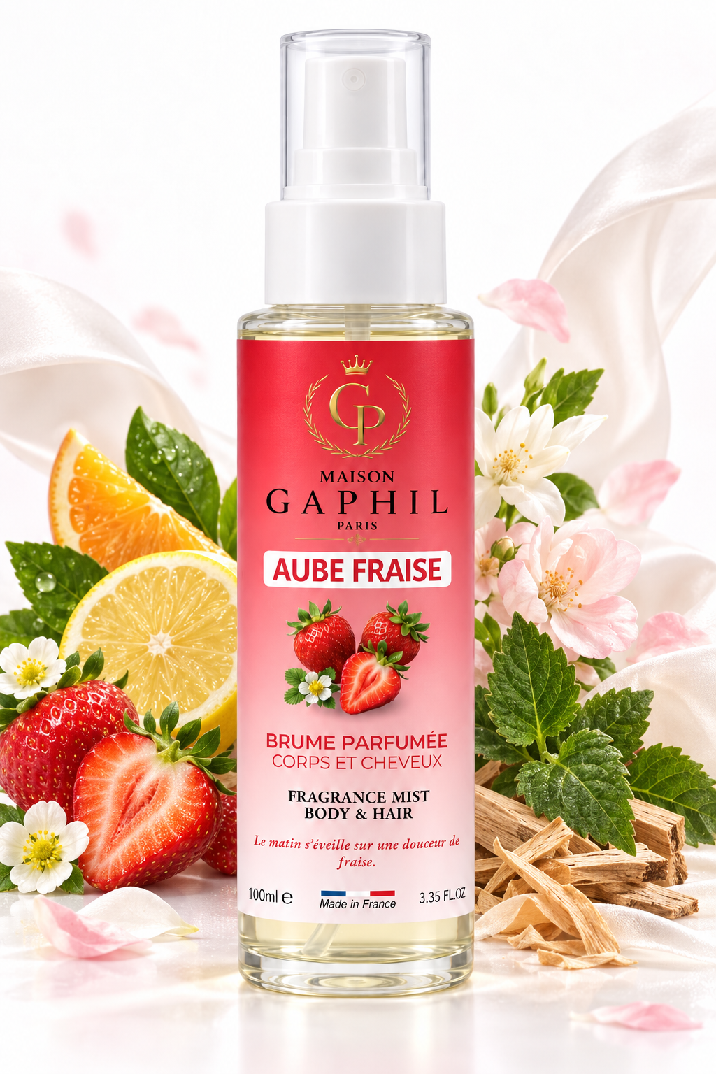 AUBE FRAISE - BRUME PARFUMÉE - FEMME 100 ML